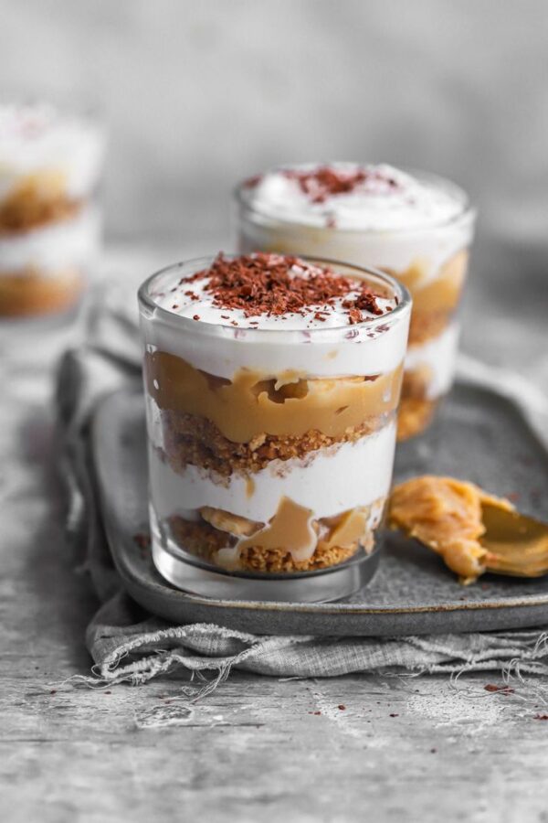 Banoffee pie jar
