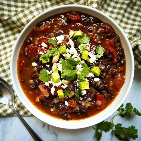 Spicy Black Bean Soup