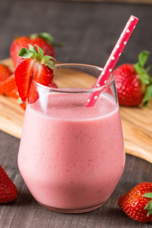 Angel strawberry shake